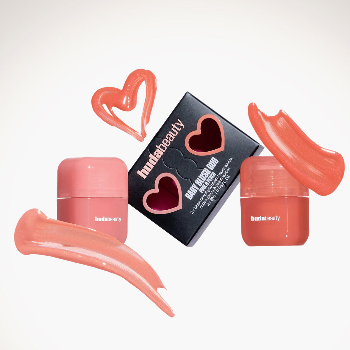 Huda Beauty Baby Blush Duo 2 Piece Set