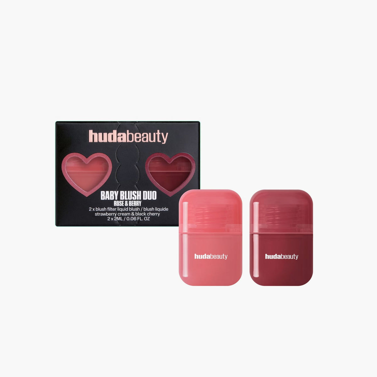 Huda Beauty Baby Blush Duo 2 Piece Set