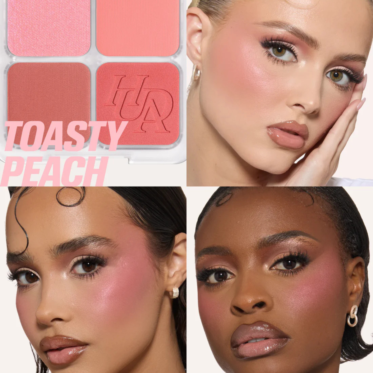 Huda Beauty Blush Filter Blurring Blushlighters Palette 7.5gm