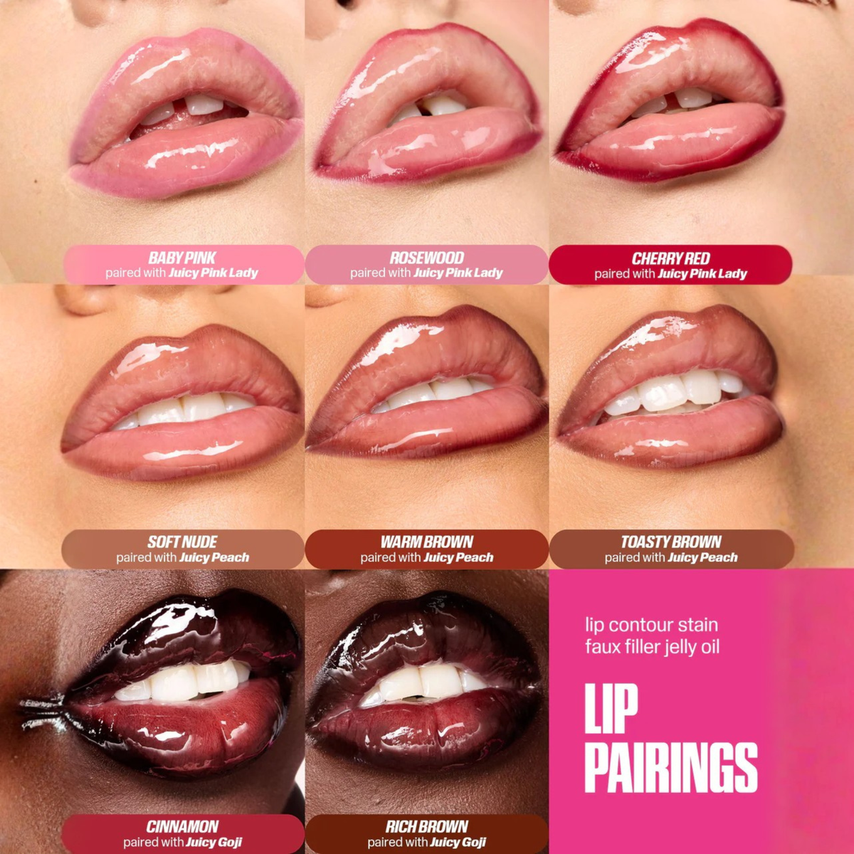 Huda Beauty Lip Contour Stain Lip Tint