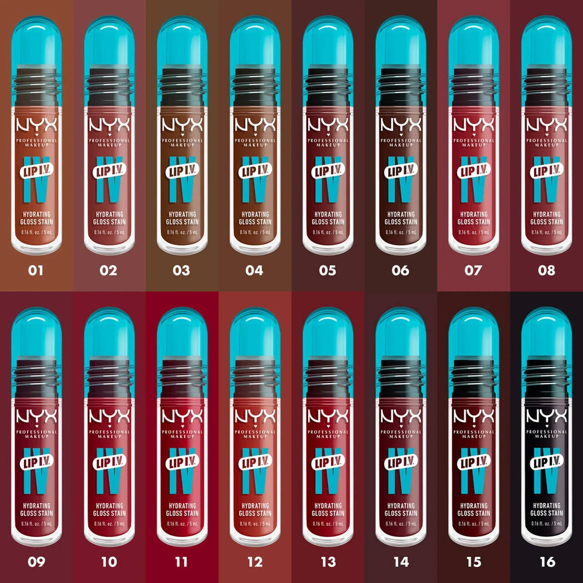 NYX Lip IV Hydrating Gloss Stain 5ml
