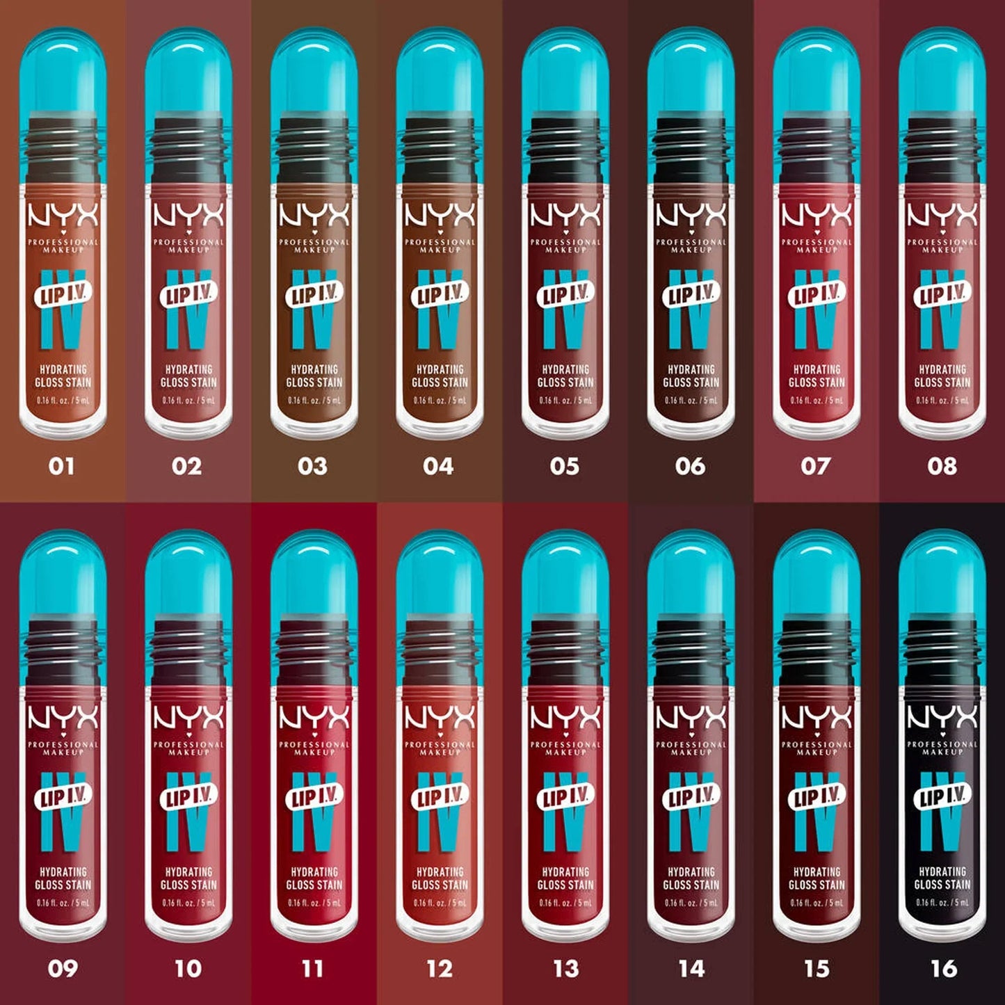 NYX Lip IV Hydrating Gloss Stain 5ml