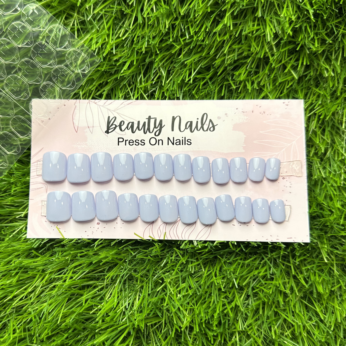 Beauty Nails Square Press On-Nails 24 Pieces