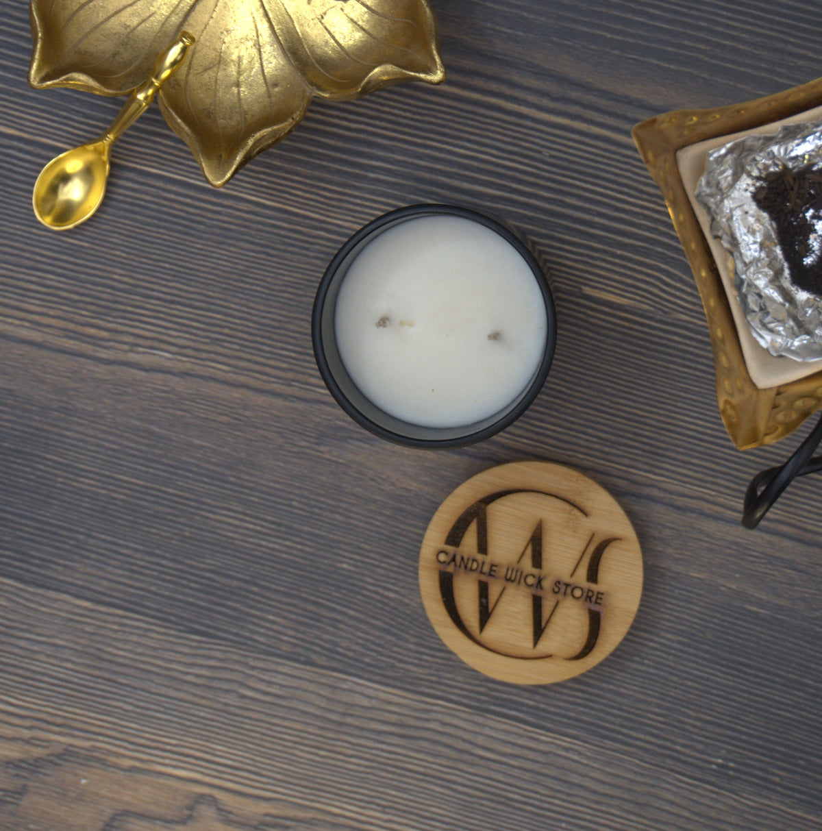 Candle Wick Store Istanbul Candle with Golden Bakhoor Scent