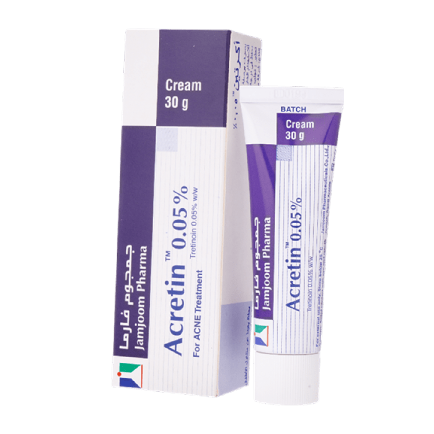 Jamjoom Pharma Acretin Cream .05% For Acne Treatment