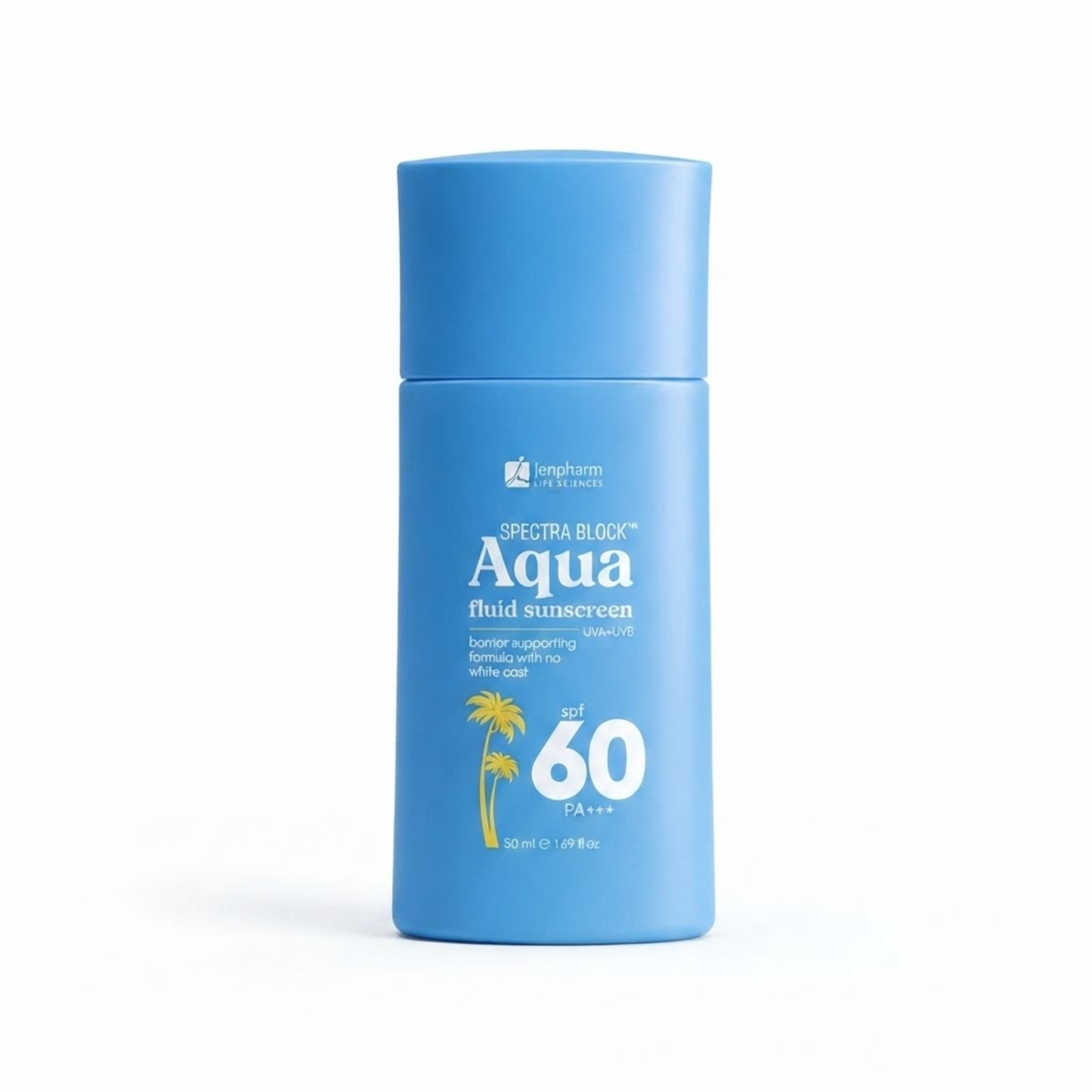Jenpharm Spectra Block Aqua Fluid Sunscreen SPF 60 +  Free Matcha Clarifying Foam Cleanser