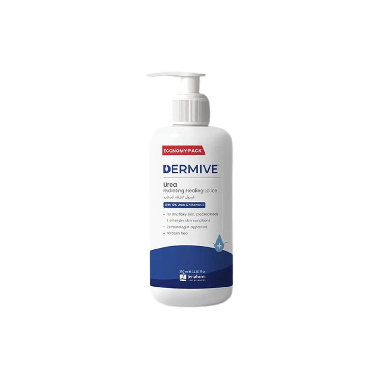 Jenpharm DermiVe Urea Hydrating Healing Lotion
