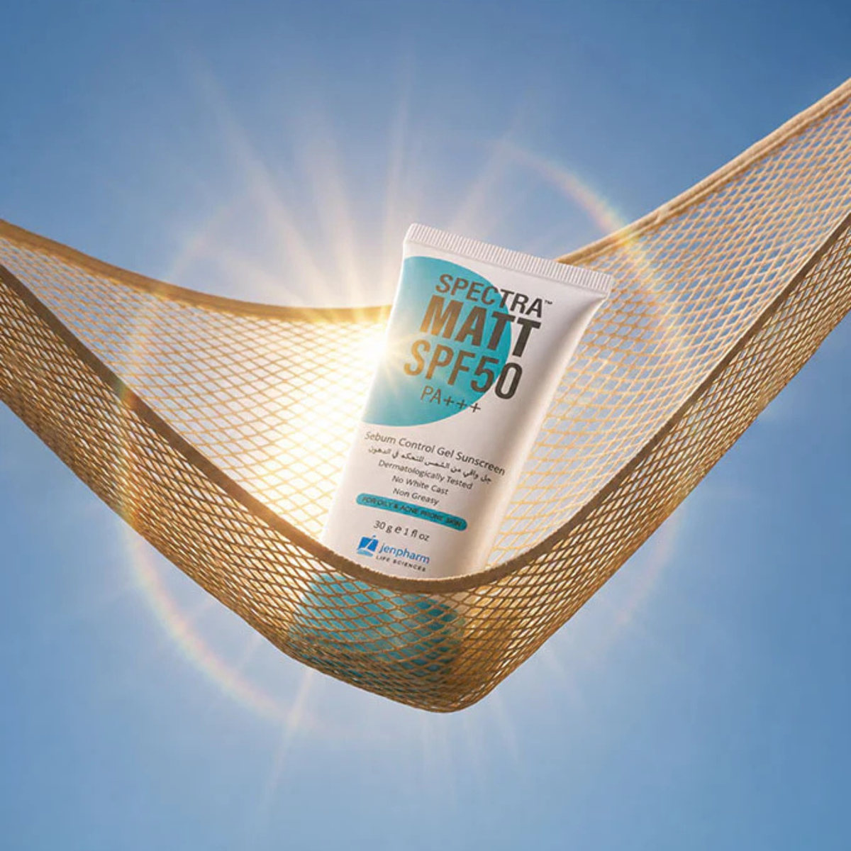 Jenpharm Spectra Matt Sebum Control Sunblock SPF50 PA+++