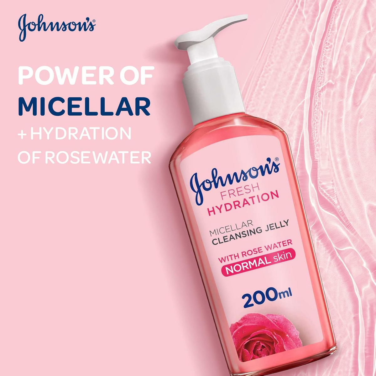 Johnson's Fresh Hydration Micellar Cleansing Jelly
