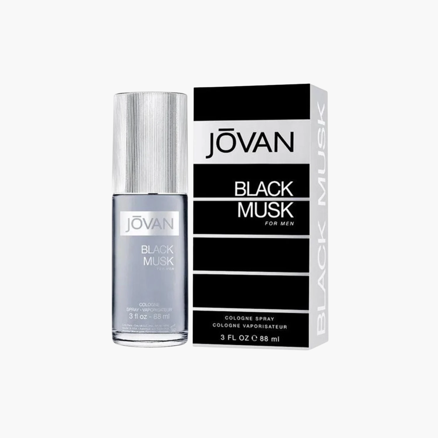 Jovan Black Musk Cologne Spray For Men 88ml