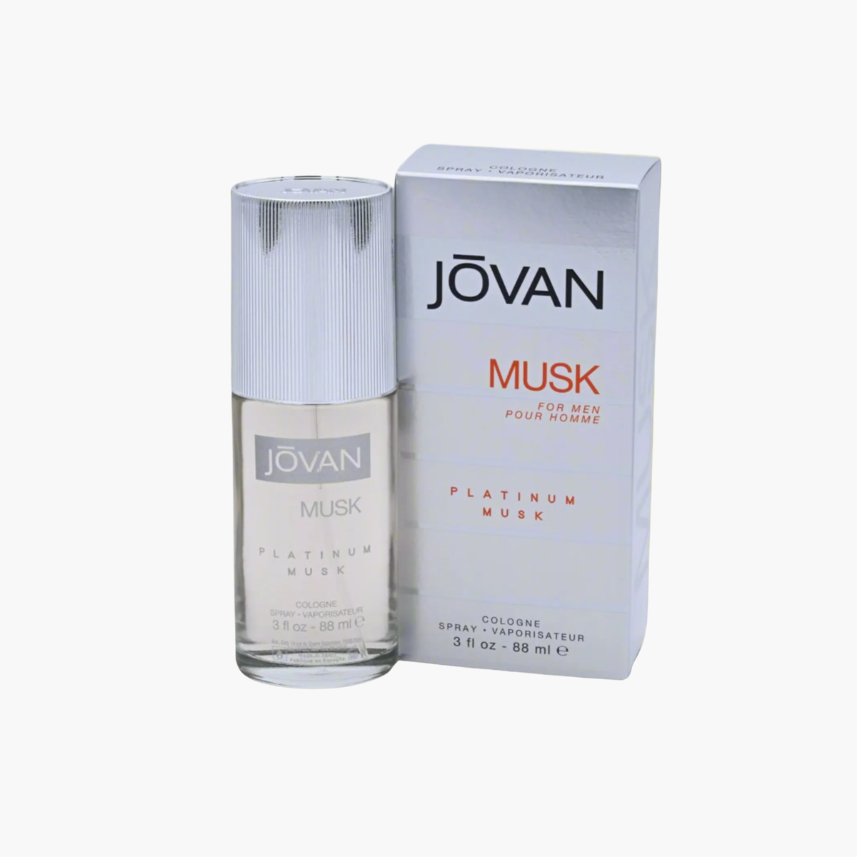Jovan Platinum Cologne Spray For Men 88ml