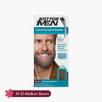 Just For Men Moustache & Beard Easy Brush-In Color M-35 Medium Brown