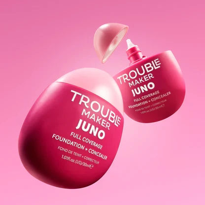 Trouble Maker Juno Full Coverage Matte Foundation + Concealer 30ml