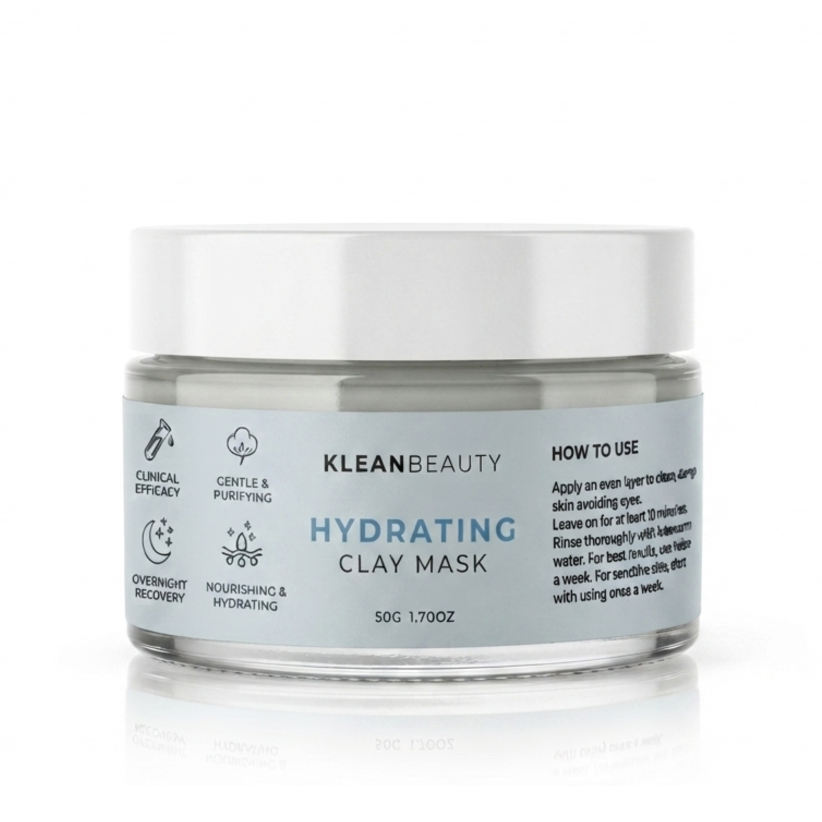 Klean Beauty Hydrating Clay Mask