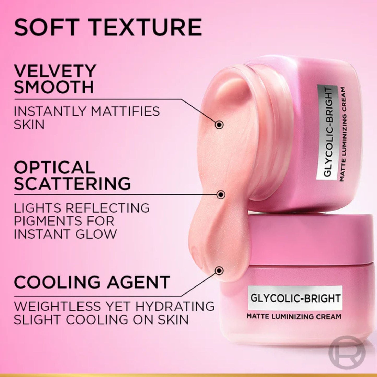 L'Oreal Paris Glycolic Bright Matte Luminizing Cream
