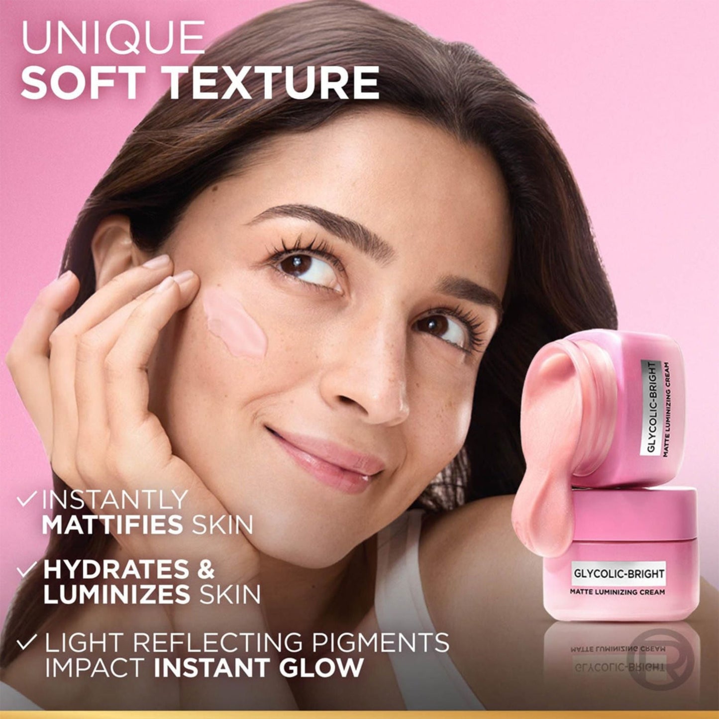 L'Oreal Paris Glycolic Bright Matte Luminizing Cream