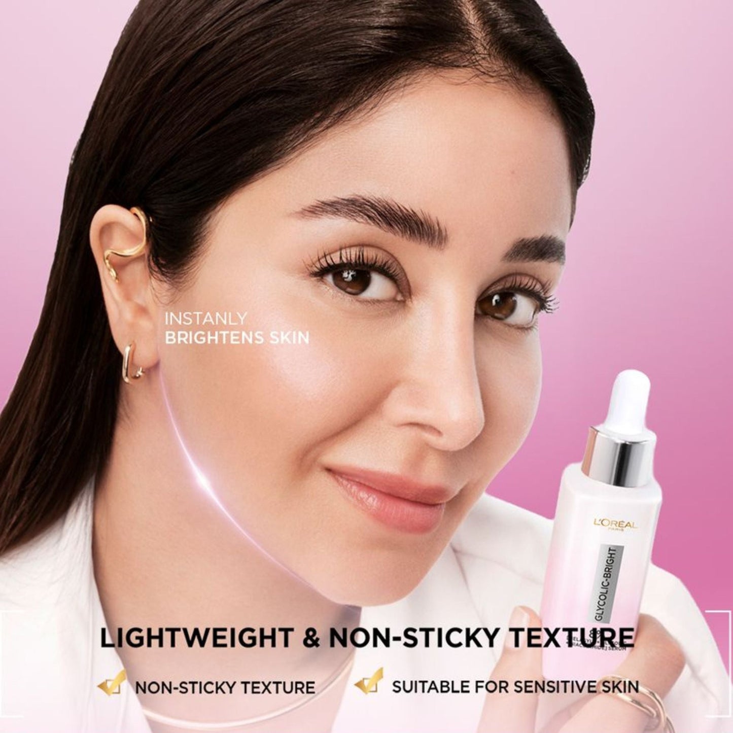 L'Oreal Paris Glycolic Bright 8% Melasyl + Niacinamide Anti Dark Spot Serum