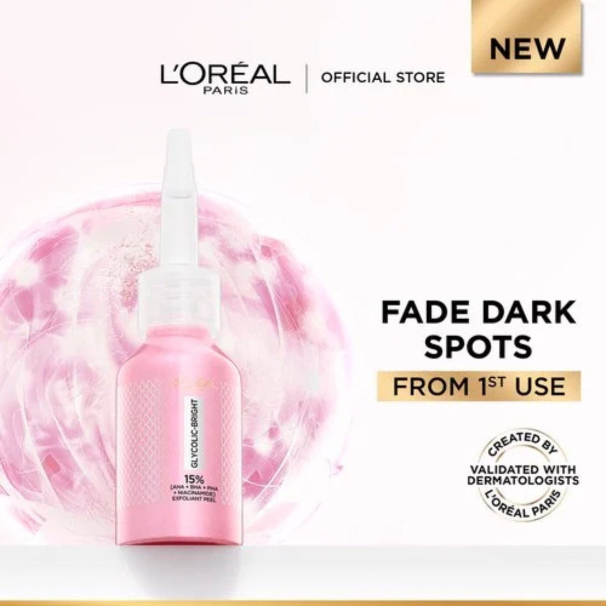 L'Oreal Paris Glycolic Bright Anti Dark Spot Exfoliant Peel