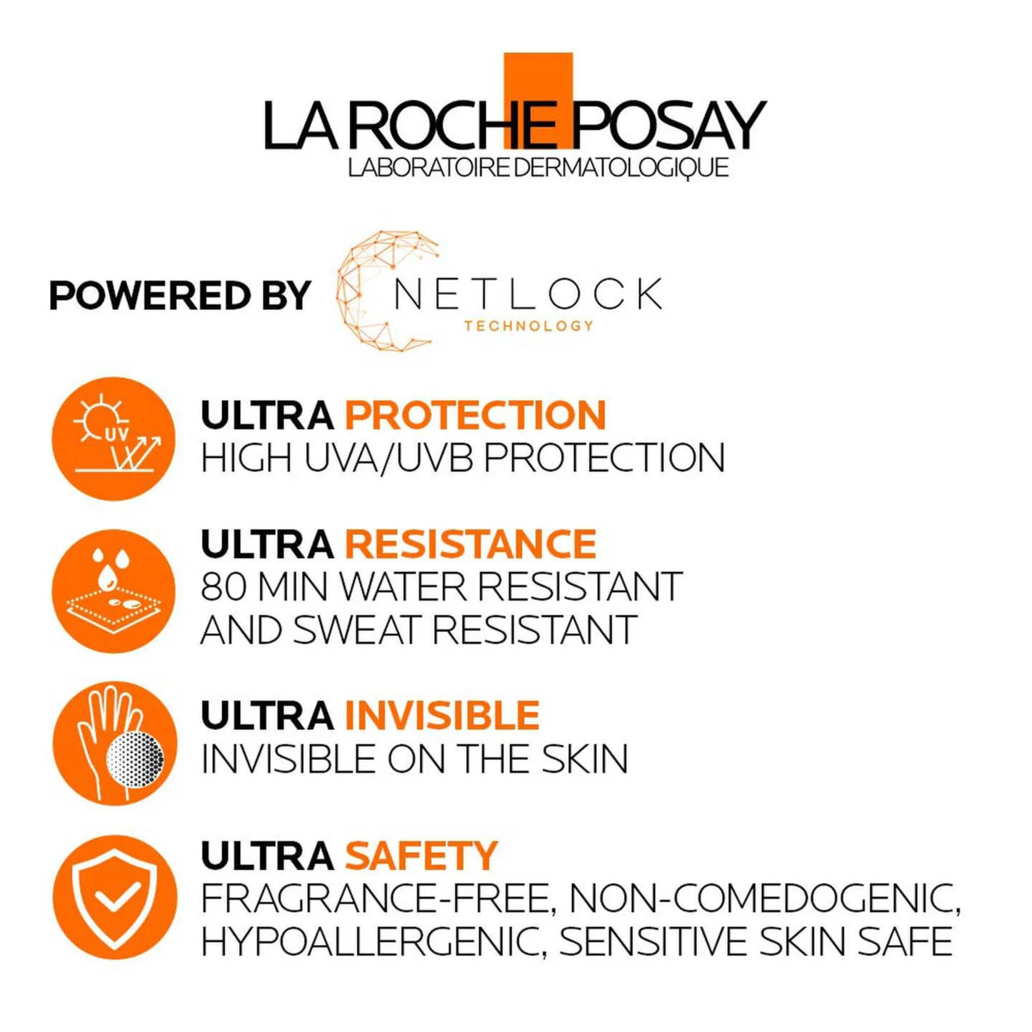 La Roche-Posay Anthelios Ultra-Fluid SPF50+ Invisible Finish Sunscreen