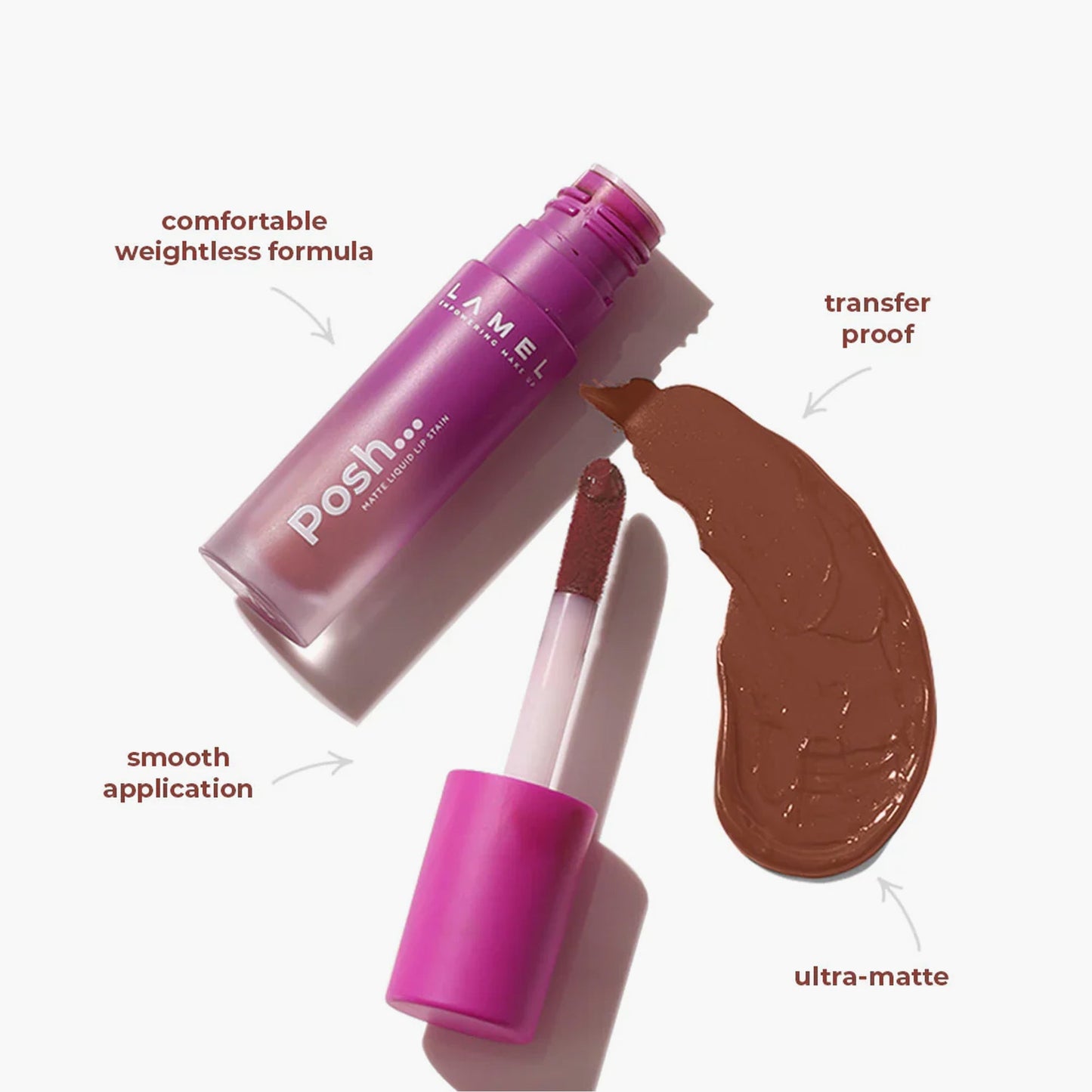 Lamel Posh Matte Liquid Lip Stain 4ml