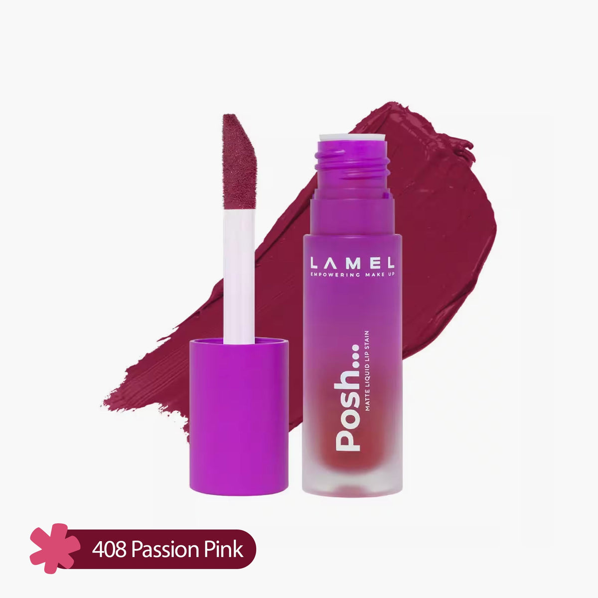 Lamel Posh Matte Liquid Lip Stain 4ml
