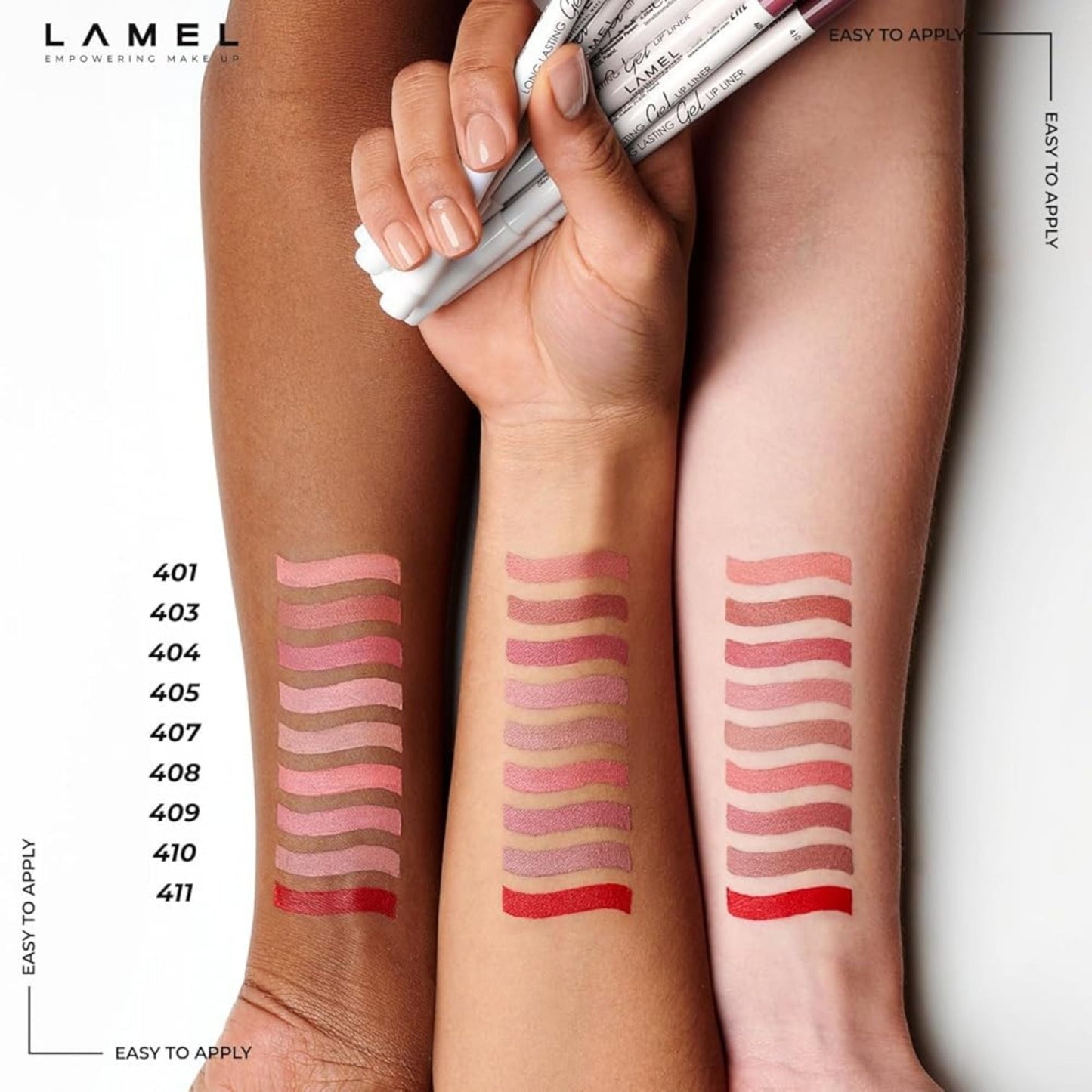 Lamel Long Lasting Gel Lip Liner 1.8gm