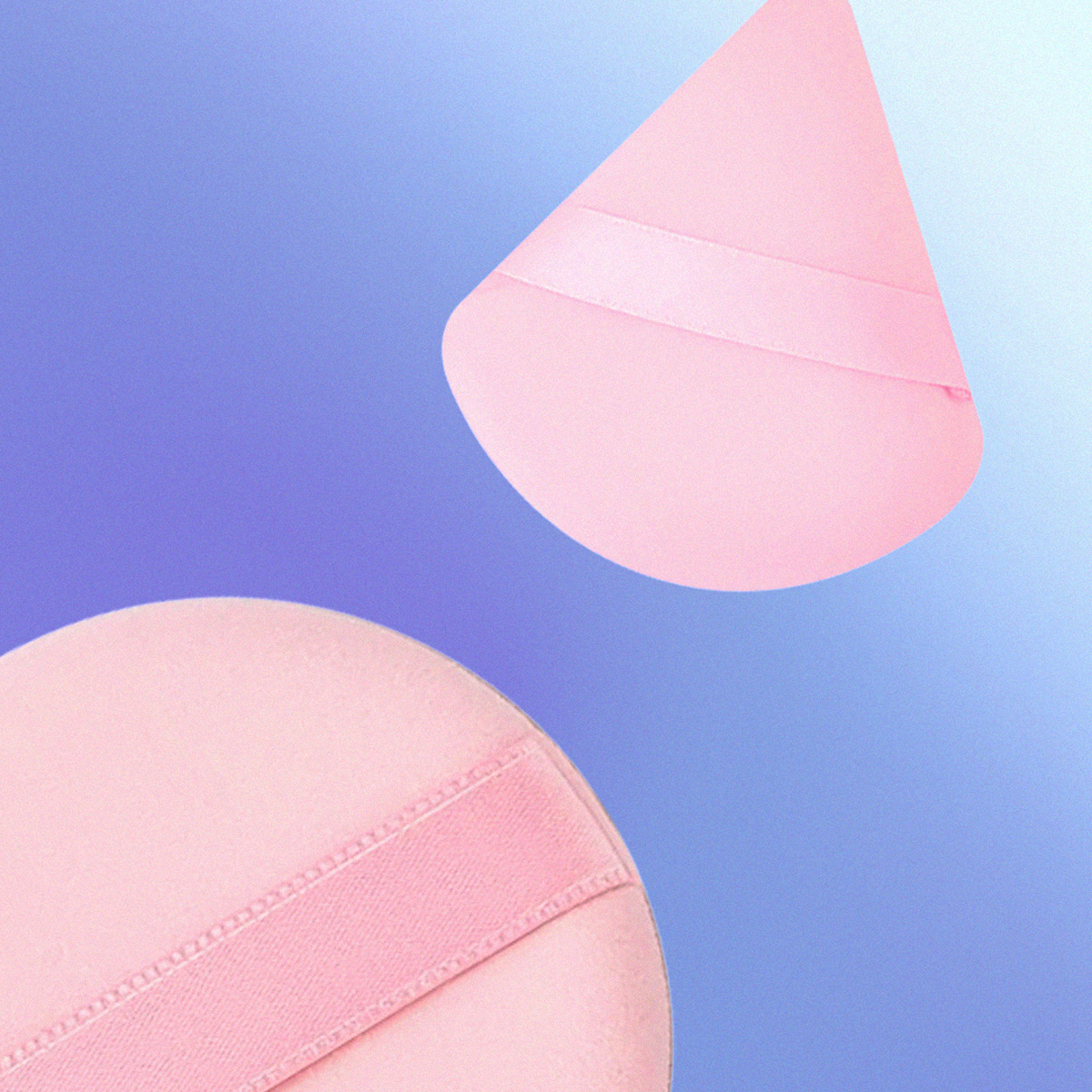 Bleuface Powder Puffs Round & Triangle