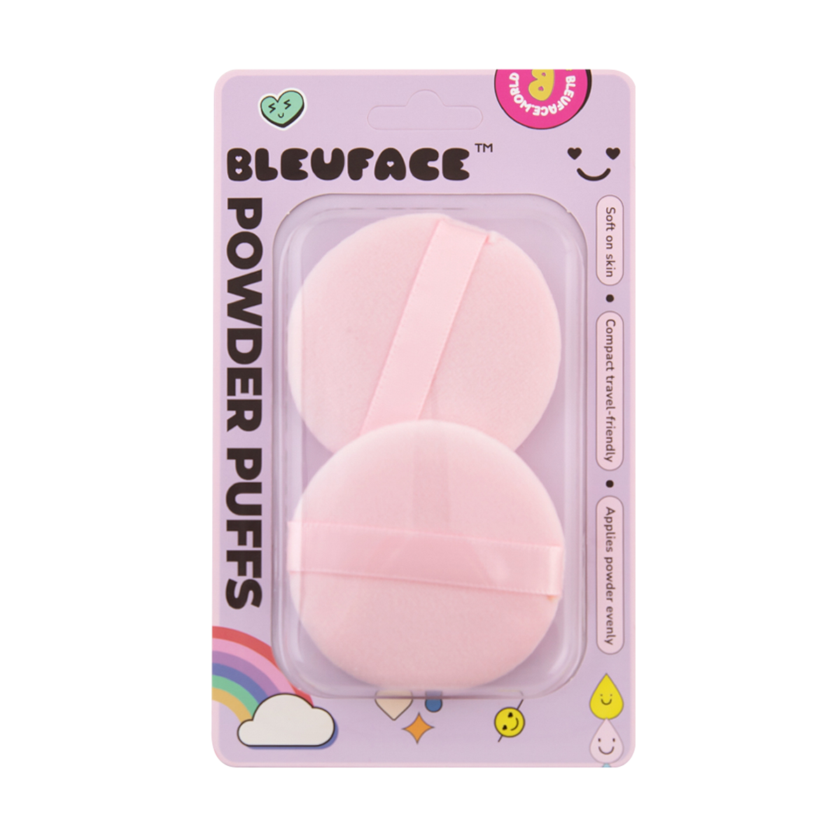 Bleuface Powder Puffs Round