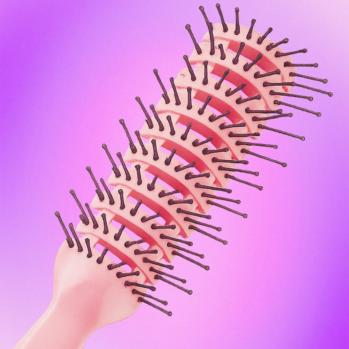Bleuface Circular Hair Brush