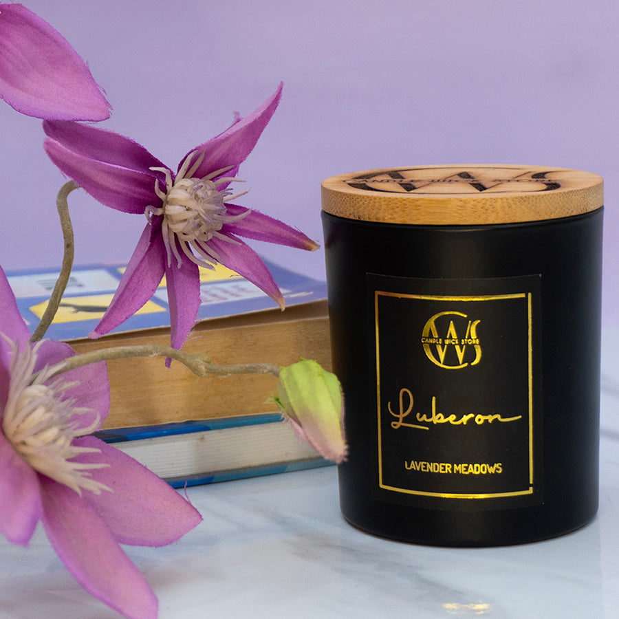 Candle Wick Store Luberon Candle with Lavender Meadows Scent