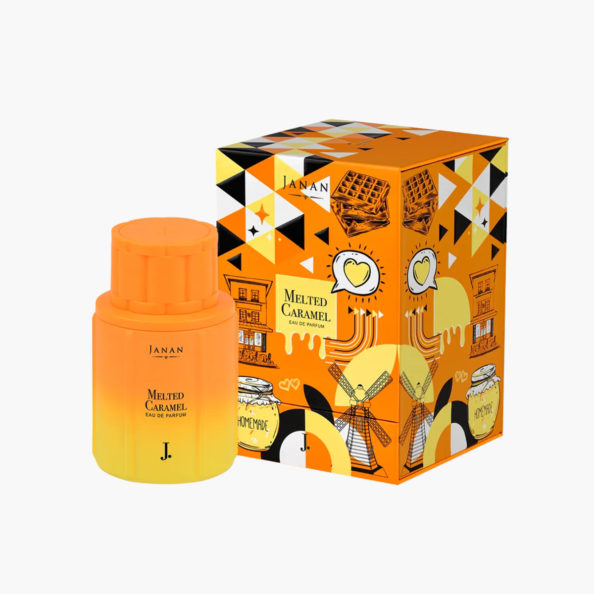 J. Janan Melted Caramel Eau De Parfum Unisex 100ml