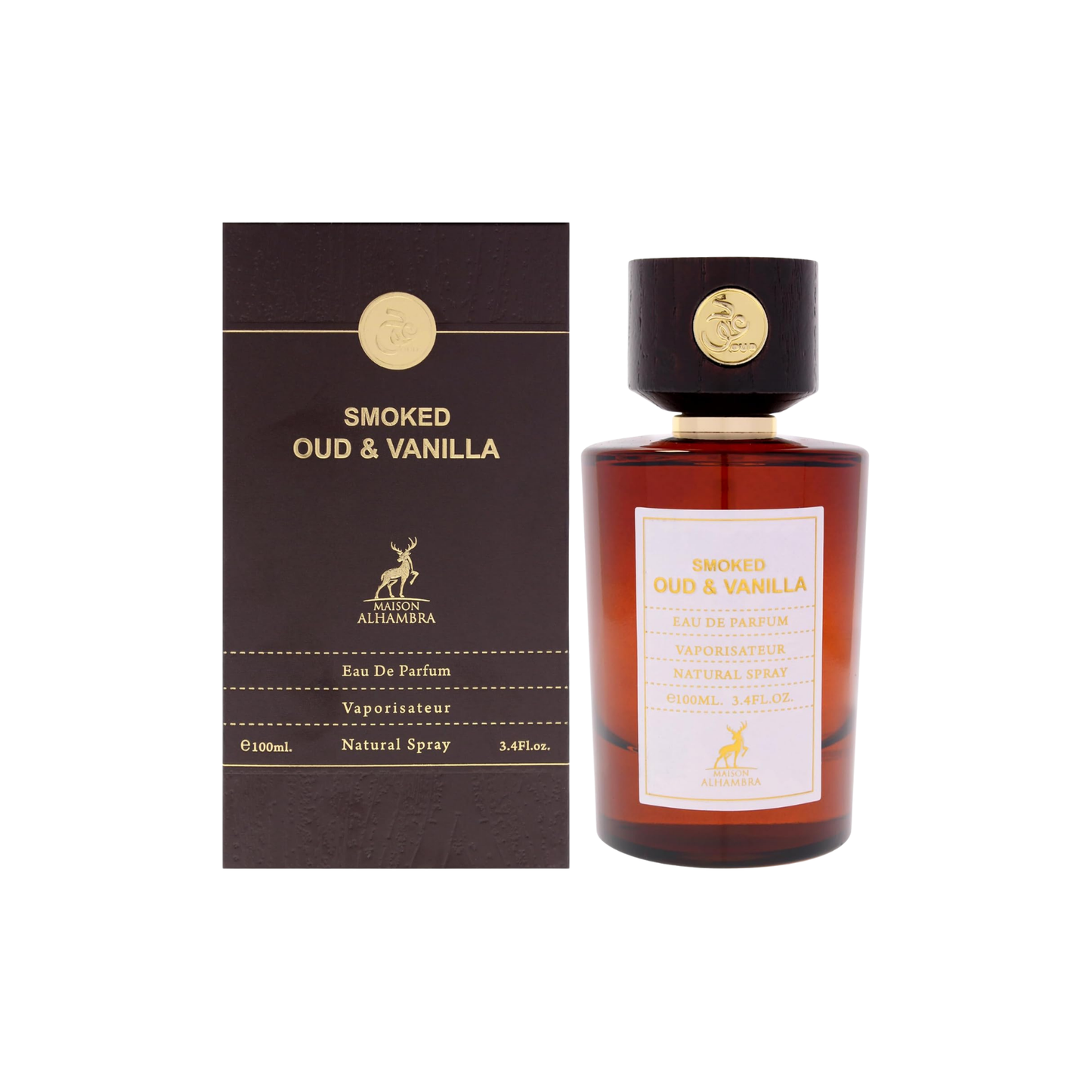 Maison Alhambra Smoked Oud & Vanilla Eau De Parfum Unisex
