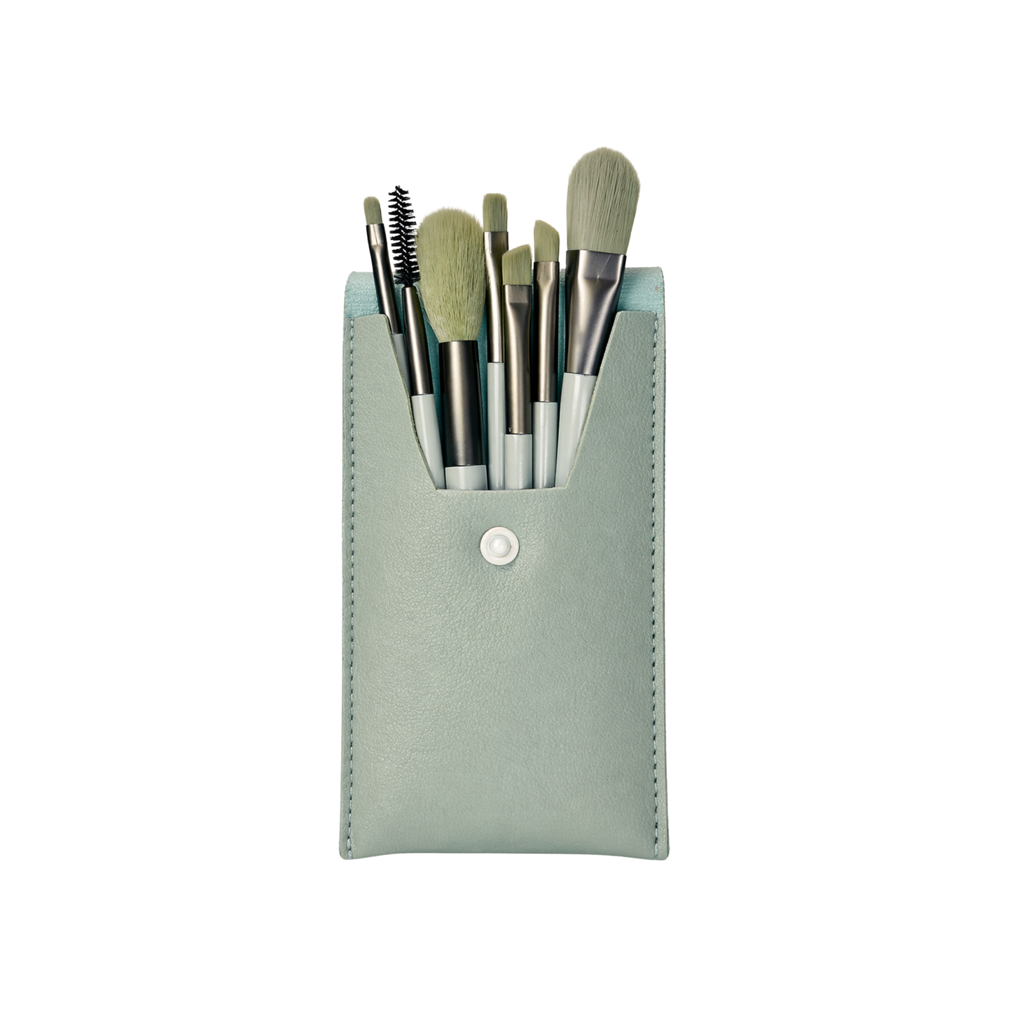 Makeup Brush Set With Flap Case