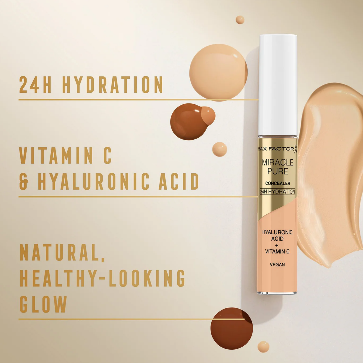 Max Factor Miracle Pure 24H Hydration Concealer 7.8ml