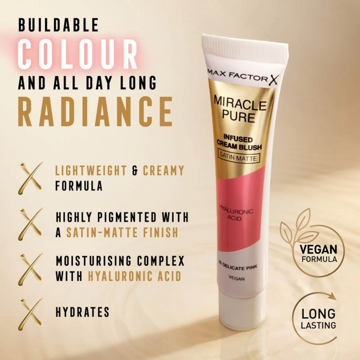 Max Factor Miracle Pure Infused Cream Blush 15ml