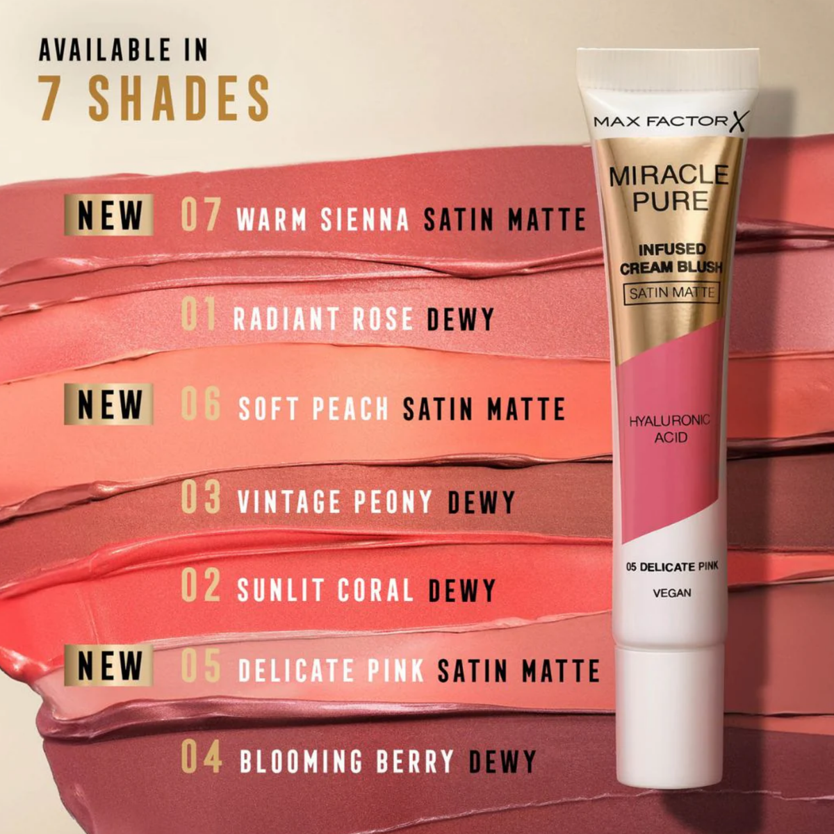 Max Factor Miracle Pure Infused Cream Blush 15ml