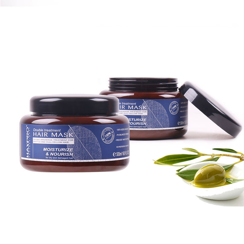 Maxipro Double Treatment Hair Mask For Dry & Damaged Hair 500ml
