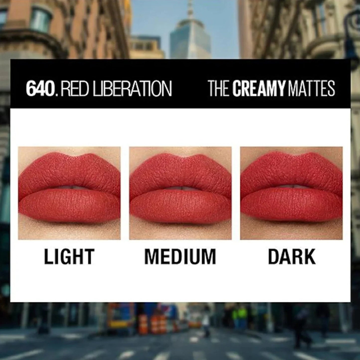 Maybelline Color Sensational The Creamy Mattes Lipstick 3.9gm