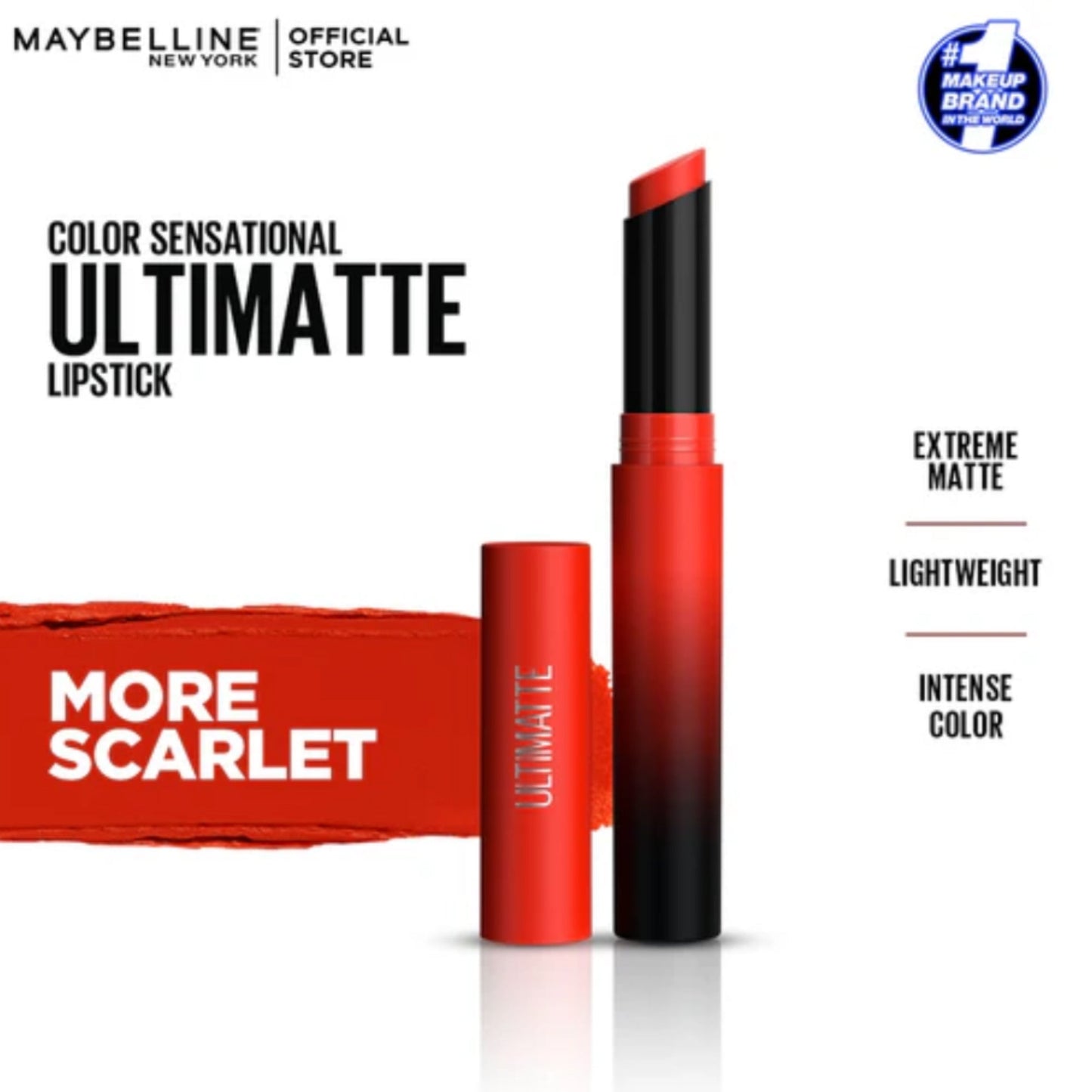 Maybelline Color Sensational Ultimatte Slim Matte Lipstick 1.7gm