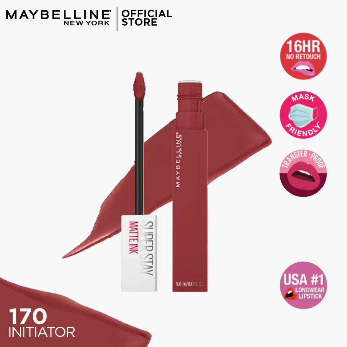 Maybelline Super Stay Matte Ink Liquid Lipstick 5ml