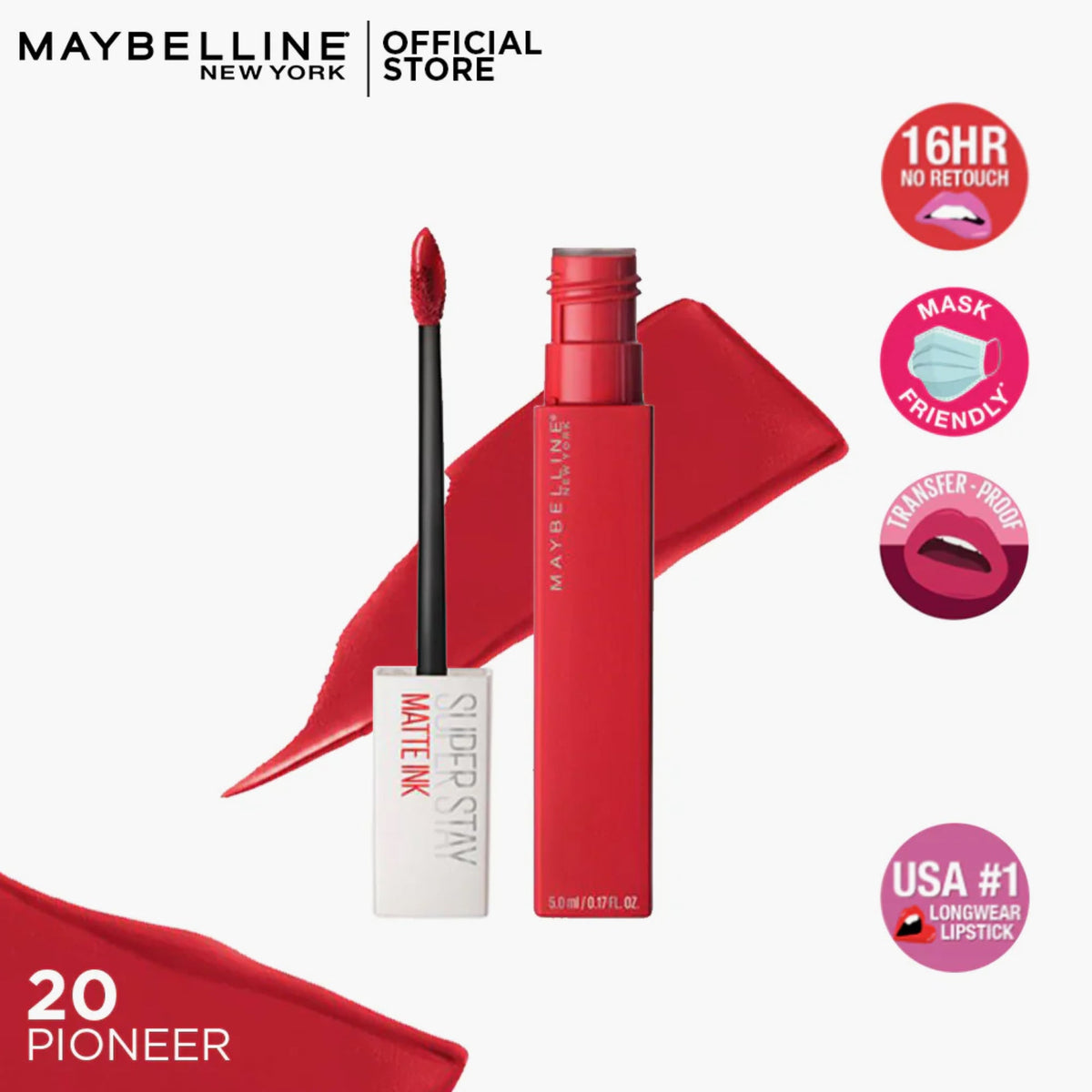 Maybelline Super Stay Matte Ink Liquid Lipstick 5ml