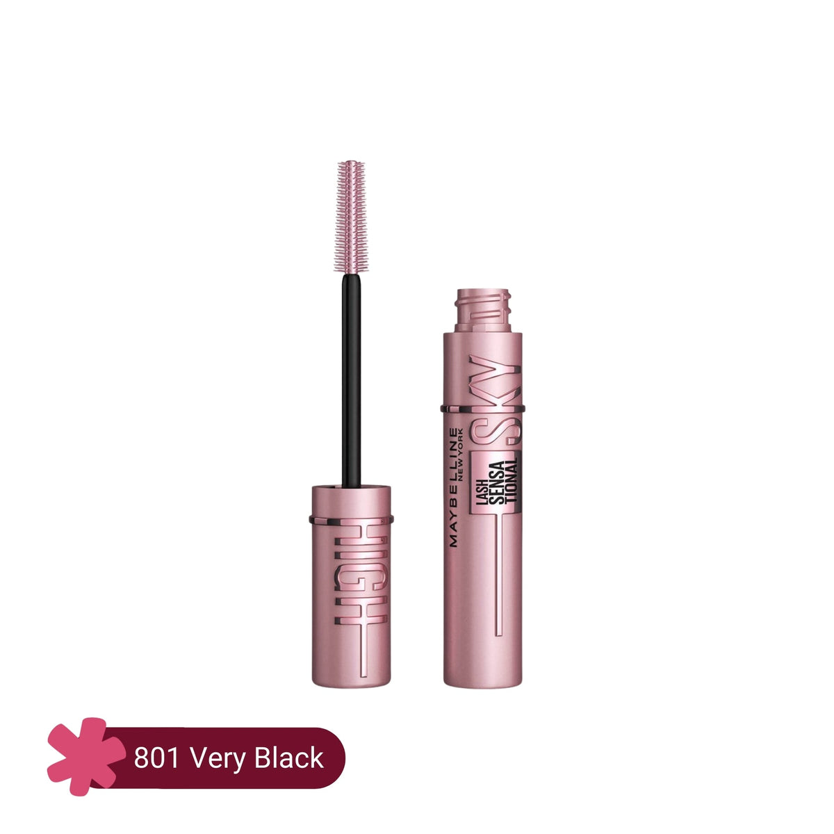Maybelline Lash Sensational Sky High Washable Mascara 801 Very Black 7.2ml