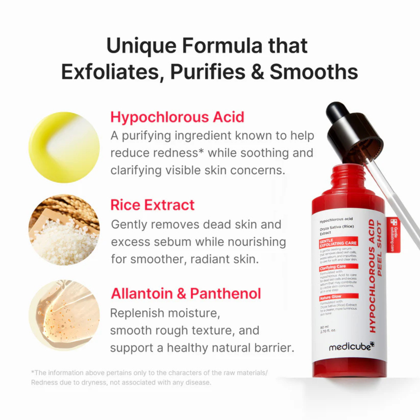 Medicube Hypochlorous Acid Rice Peel Shot