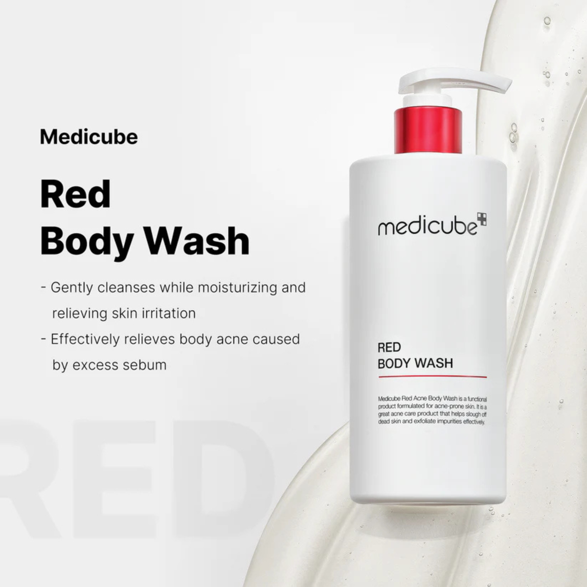 Medicube Red Acne Body Wash 2.0 400gm