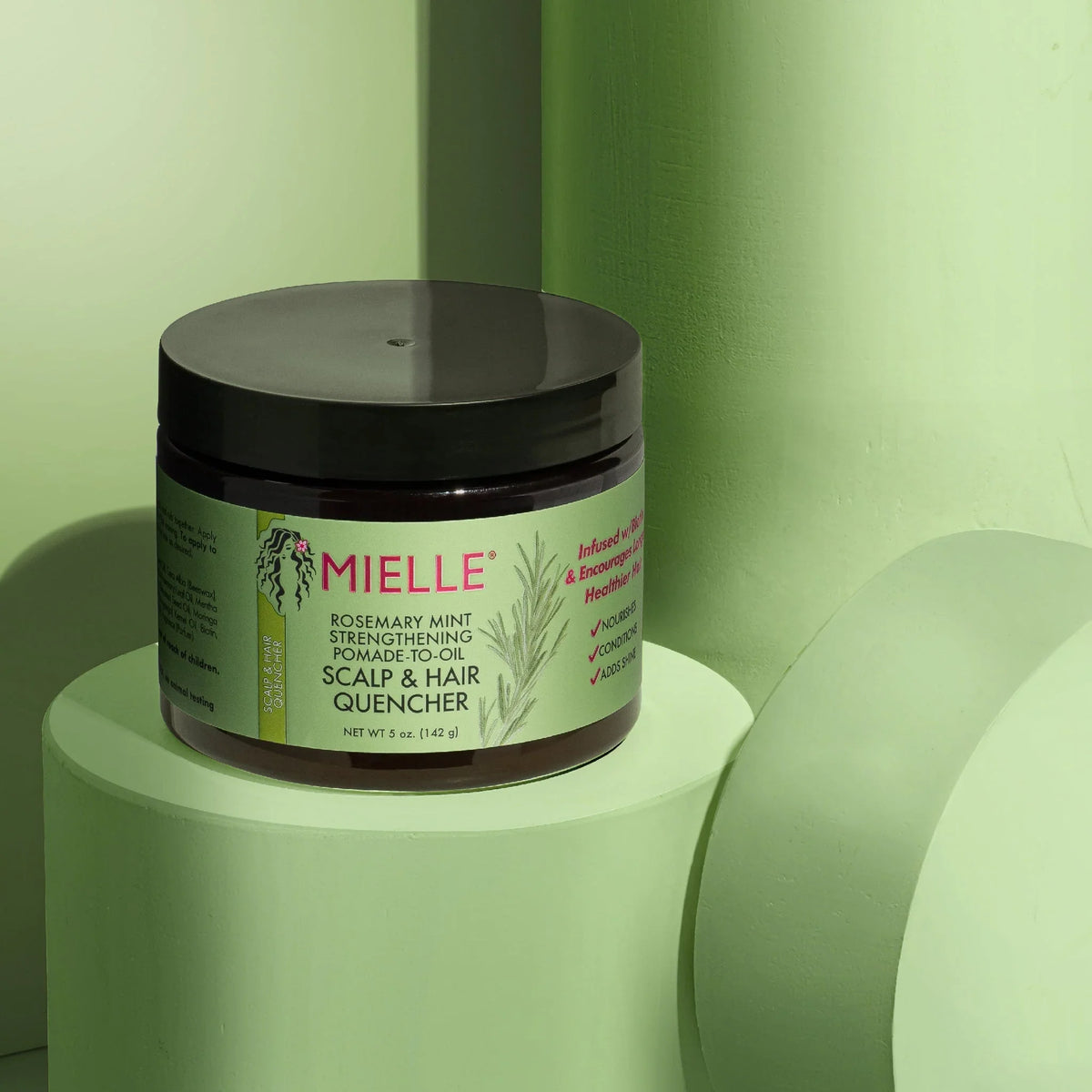 Mielle Rosemary Mint Strengthening Pomade-to-Oil Scalp & Hair Quencher 142gm