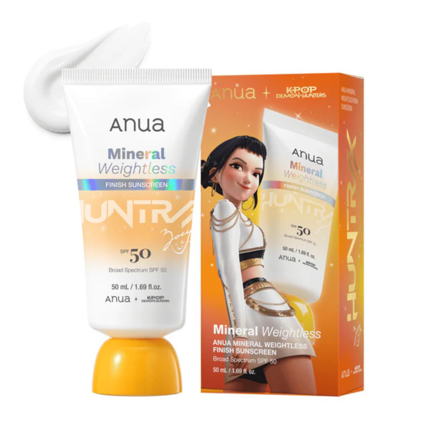 Anua Mineral Weightless Finish Sunscreen SPF50 PA++++