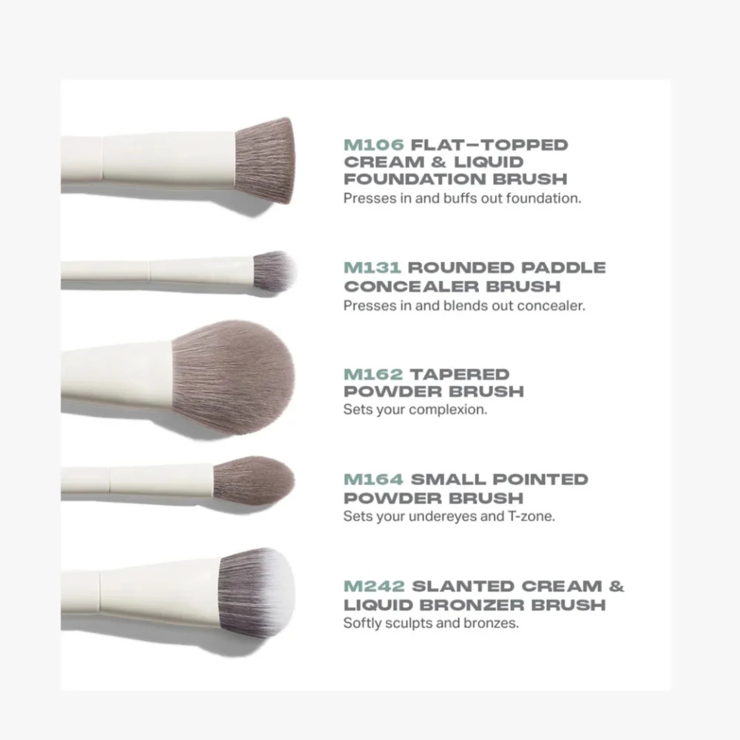 Morphe Portrait Mode  Face Brush Set