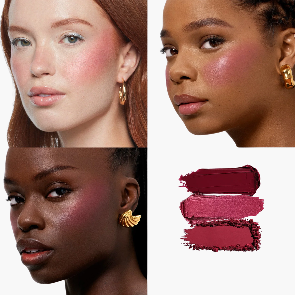 Morphe Cheek Thrills Multi-Finish Face Trio 10.8gm