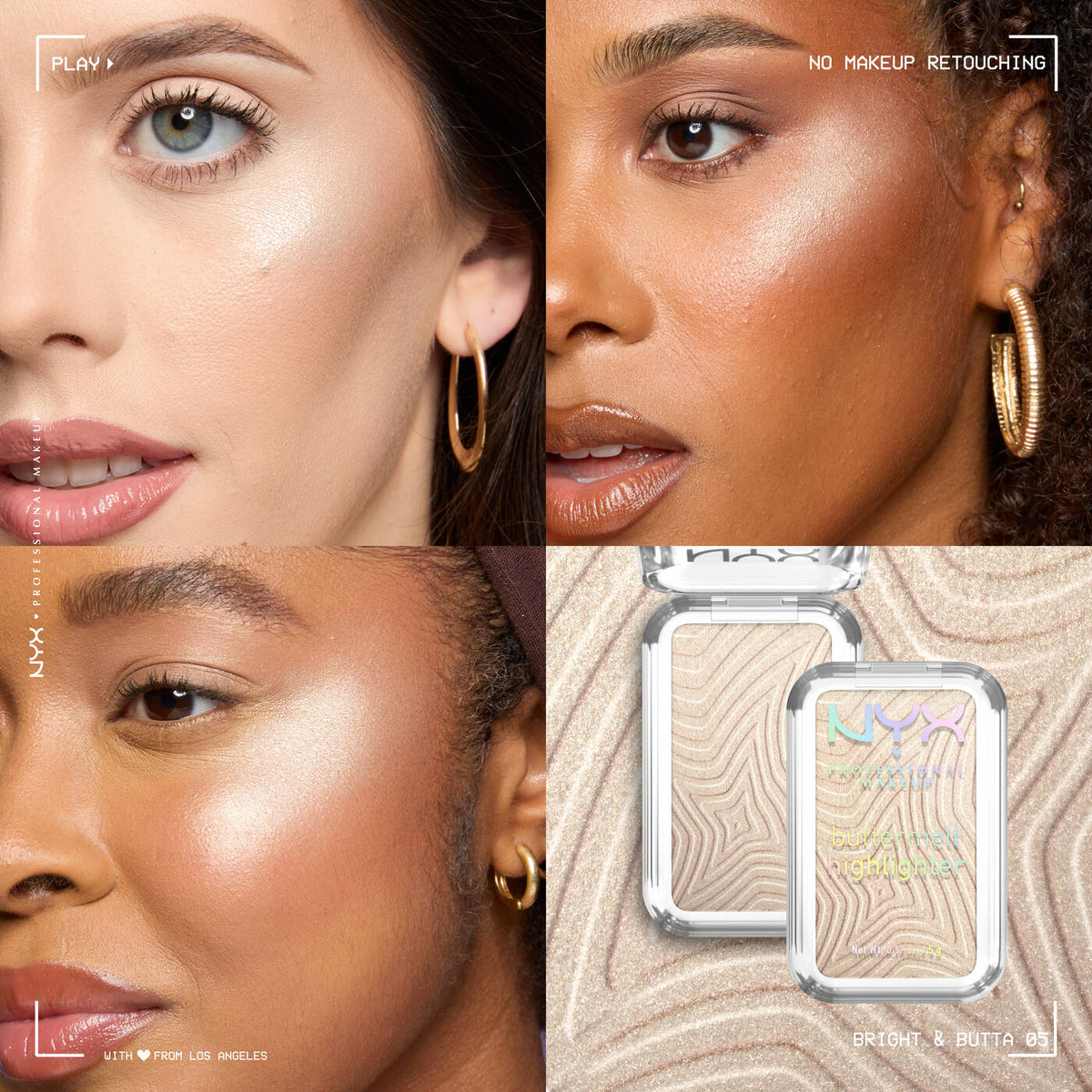 Nyx Buttermelt Highlighter 5gm