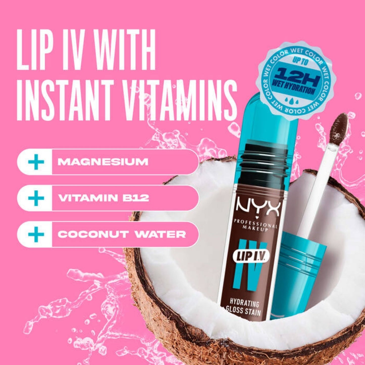 NYX Lip IV Hydrating Gloss Stain 5ml